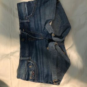 Hollister jean shorts
